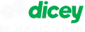 Dicey casino logo.